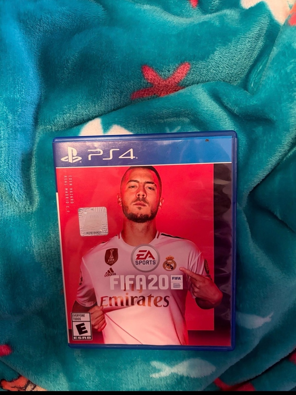 Sony PS4 FIFA 20 Video Game - Red and Blue Artwork
